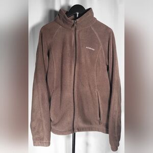 Columbia Tan Fleece Jacket